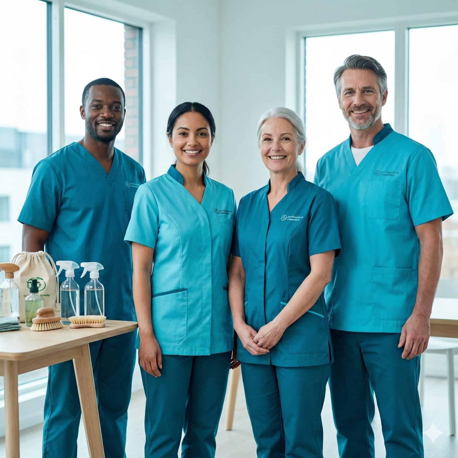 Our professional cleaning team